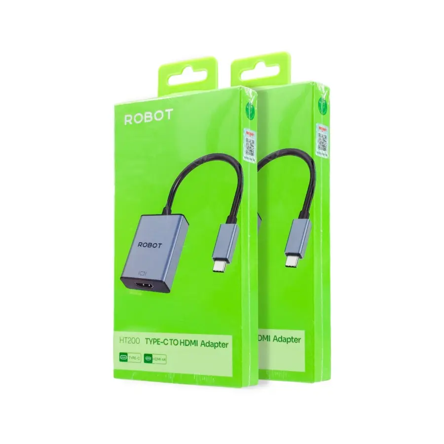 Adapter Robot HT200 Type C to HDMI
