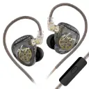 Earphone Knowledge Zenith KZ Merga Dual Dynamic Driver - OFC Cable with Mic  