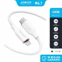 Data Cable Charger Anker Powerline III Flow USB C Lightning 1,8M 6FT - A8663