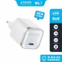 Anker Nano Charger 45W Type C Fast Charging Compact USB-C Adaptor Wall Charger For Samsung iPhone - A2692