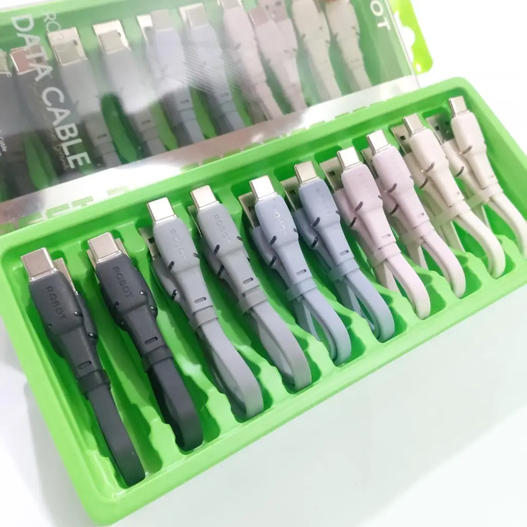 Data Cable ROBOT RC30 USB to Type-C 30cm 3A Fast Charging