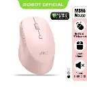 Wireless Mouse ROBOT M366 Dual Mode (Bluetooth+Receiver 2.4G) Silent Click