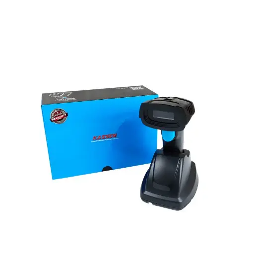 BARCODE SCANNER KASSEN RF-2400 UP TO 400M TAHAN 7 HARI 1D/2D WIRELESS