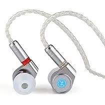 Earphone Tin HiFi T2 2pin New Version Dual Dynamic Drive