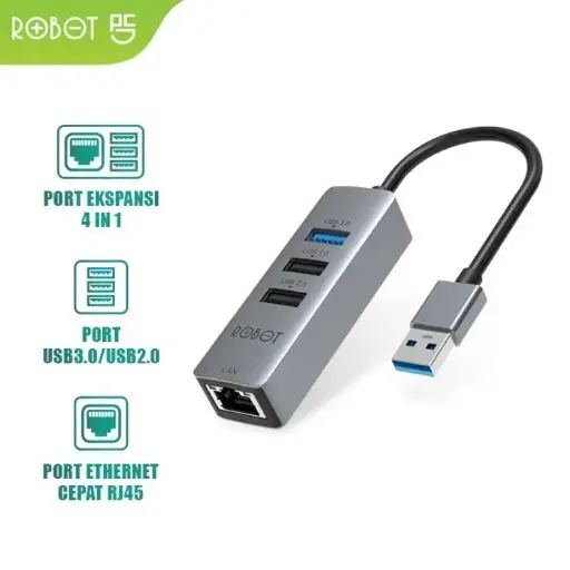 USB Hub ROBOT HEA100 Hub Type C