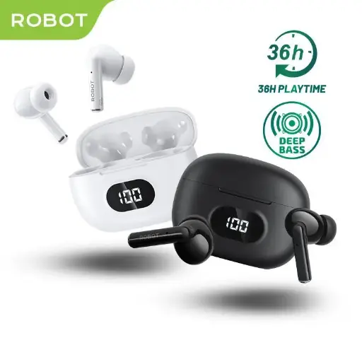 Wireless Earphone Robot Airbuds T70 TWS