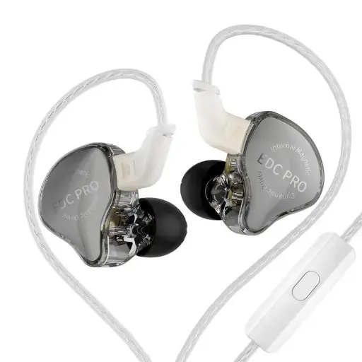 Earphone KZ EDC PRO - Silver Cable