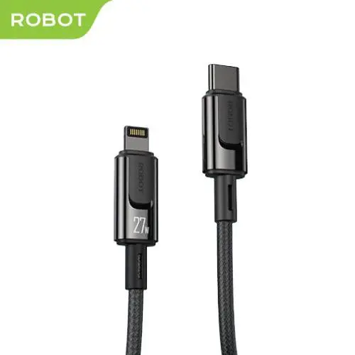 Data Cable Charger ROBOT RZCL100 Type-C to Lightning 27W 1M
