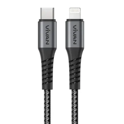 Data Cable Charger VIVAN VDUCL200 Type-C to Lightning 27W 3A 200cm