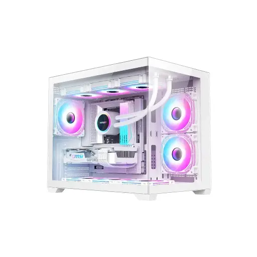 Casing PC Komputer Gaming Digital Alliance N30S BTF | Mid Tower | Micro M-ATX Case
